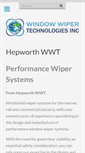 Mobile Screenshot of hepworthwwt.com